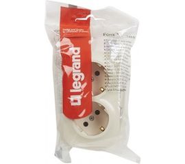 Розетка Legrand 2-м ОП Quteo 16А угол 45град. защитные шторки, с заземлением, слоновая кость Leg 782253 255248 