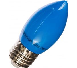 Светодиодная лампа FERON 1W 230V E27 синий, LB-376 25925 