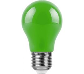 Светодиодная лампа FERON 3W 230V E27 зеленый, LB-375 25922 