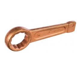 Ударный кольцевой ключ ТУ ст.40Х омедненный КЗСМИ КГКУ-55 51821257 