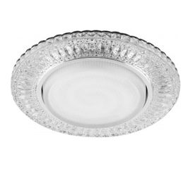 Светильник с подсветкой FERON 20LED 2835 4000K, 15W GX53, без лампы, прозрачный, хром, CD4022 29475 