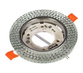Потолочный светильник FERON 15W 230V GX53, без лампы, прозрачный, хром DL4120 40516 