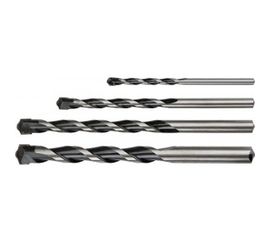 Набор сверл по бетону 4-10 мм с твердосплавными напайками 4 шт. GRAPHITE 57H746 