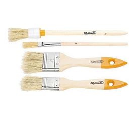 Набор плоских и круглых кистей 4 шт. SPARTA 841135 