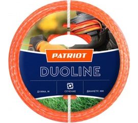 Леска Duoline (15 м; 2.4; скрученный квадрат; двухцветная) PATRIOT 805401161 