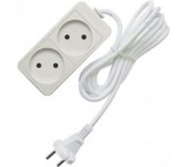 Бытовой удлинитель СОЮЗ ТМ, 2200Вт, 2гн., ПВС, 5м 481S-1205 