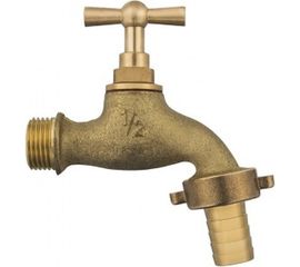 Водоразборный кран с вентилем 1/2 латунь QUATTRO ELEMENTI 246-432 