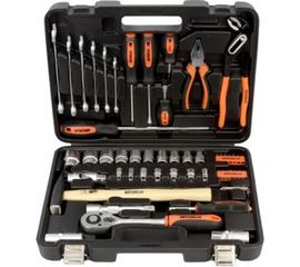 Набор инструмента АвтоDело 1/2" DR 1/4" DR 56 предметов 39856 10997 