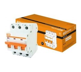 Автоматический выключатель TDM ВА47-29 3Р 4А 4.5кА D SQ0206-0167 