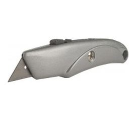 Нож для линолеума с выдвижным трапециевидным лезвием Sturm 1076-02-P1 