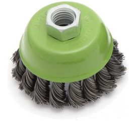 Щетка крученая чашка 80 мм для УШМ Дело Техники 275480 