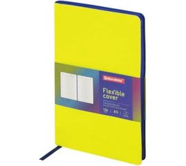 Недатированный ежедневник BRAUBERG Flex А5 138x213 мм, кожзам, 136 л, зеленый 111677 