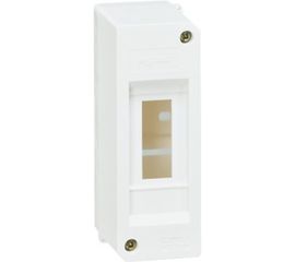 Накладной распределительный щиток Legrand 2 модуля Mini S 140х52х68 мм без двери IP30 белый Leg 001356 