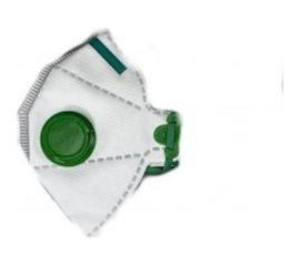 Фильтрующая полумаска с клапаном выдоха и ребрами жесткости FFP1, 3шт 75003 