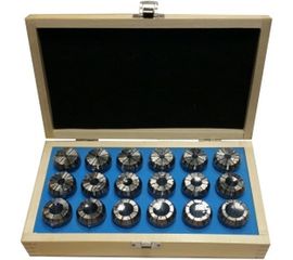 Набор цанг ER32 из 18 шт., DIN6499, 3-20 мм GRIFF b225530 