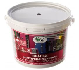 Краска резиновая эластичная MasterGood коричневый-темный шоколад, 2.4 кг MG-КраскаРезин-2.4.шок 