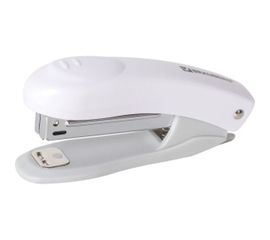 Степлер №10 BRAUBERG Original, до 12л, с антистеплером, белый, 227769 