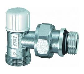 Запорный угловой вентиль FAR 1/2" М24х19, уплотнение EPDM FV 1105 C12 