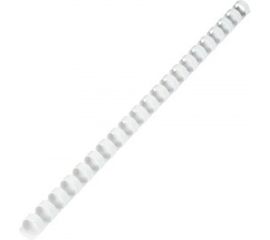 Пластиковые пружины для переплета BRAUBERG 100 шт., 14 мм, белые 530918 