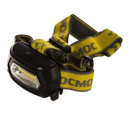 Аккумуляторный налобный фонарь КОСМОС Li-Po, 3W COB, зарядка 495483 