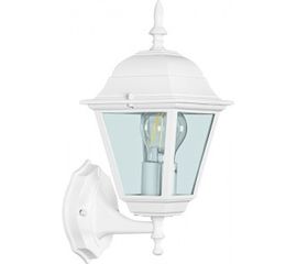 Садово-парковый светильник, четырехгранный на стену вверх 100W E27 230V, белый Feron 4201 11023 