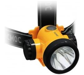 Аккумуляторный налобный фонарь КОСМОС 3W LED, Li-ion 479295 