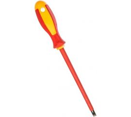 Шлицевая диэлектрическая отвертка 8х175мм Энкор 19694 