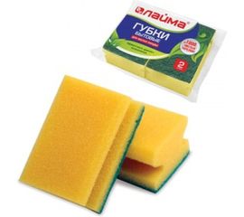 Бытовые губки ЛАЙМА 2 шт. 601557 