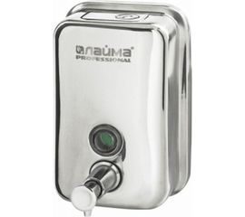 Диспенсер для жидкого мыла ЛАЙМА PROFESSIONAL 0,5л, нержавеющая сталь, зеркальный 605394 