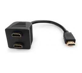 Разветвитель Cablexpert HDMI HD19F/2x19F, 1 компьютерный 2 монитора, пасcивный, Full-HD, 3D, 1.4v DSP-2PH4-002 