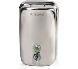 Диспенсер для жидкого мыла ЛАЙМА 1 л, нержавеющая сталь, зеркальный, 601796 