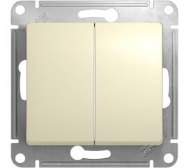 Механизм выключателя Schneider Electric 2-кл. GLOSSA беж. SchE GSL000251 