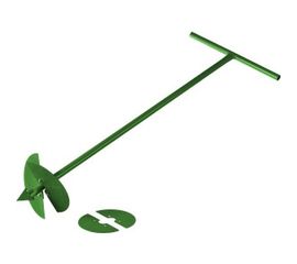 Садовый бур со сменными ножами, 150 мм, 200мм, длина 1000мм РОСТОК 39492 