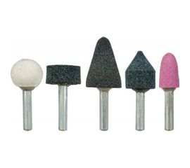 Шарошки абразивные для фигурных отверстий по камню 5 шт. FIT 36467 