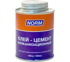 Клей-цемент для холодной вулканизации NORM 250 мл 14-008 