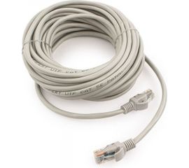 Патч-корд Cablexpert UTP PP12-10M кат.5e, 10м, литой, многожильный серый PP12-10M 