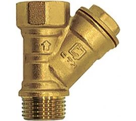 Сетчатый фильтр СТМ 3/4", штуцер-гайка CBYFMF34 