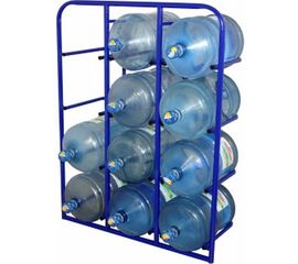 Стеллаж для бутылей с водой 940х1200х380мм 12шт RUSKLAD СВД-12 