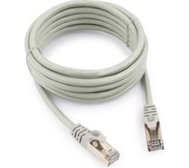 Патч-корд Cablexpert FTP PP6-3m кат.6, 3м, литой, многожильный серый PP6-3M 