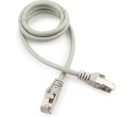 Патч-корд Cablexpert FTP PP6-1m кат.6, 1м, литой, многожильный серый PP6-1M 