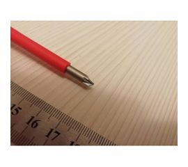 Крестовая отвертка WERA PlusMinus 165 i VDE, PZ/SL1x80 мм 1000V, на подвесе WE-100021 