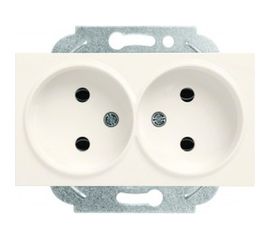 Розетка Panasonic 2-я б/з крем Karre Plus 54892 WKTT0204-2BG-RES 