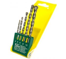 Набор сверл победитовых ударных (4-10 мм; 5 шт.) FIT 34567 