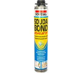 Полиуретановый клей SOUDAL 750 ml Soudabond Easy Gun winter RUS 127285 