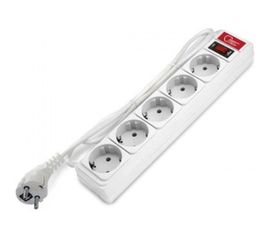 Сетевой фильтр СОЮЗ ПВС 3*0,75, белый, 1,8м 1340 