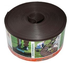 Бордюрная лента Протэкт 30 м, коричневая Б-10/30 кор 
