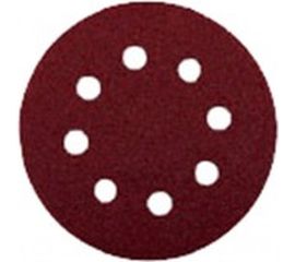 Круг шлифовальный самоклеющийся (5 шт; 125 мм; P60; 8 отверстий) AV Steel AV-821606 