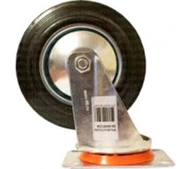 Колесо большегрузное обрезиненное поворотное без тормоза (160х40 мм; г/п 150 кг) EURO-LIFT 00-00001254 