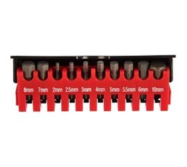 Набор бит HEX 10 шт. FORCE 21011 