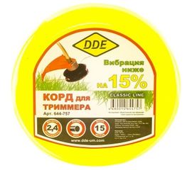 Корд триммерный Classic line (2.4 мм; 15 м; круг) DDE 644-757 